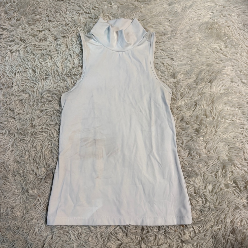 Women’s XS White Free Ride Equestrian Sleeveless Horseback Riding Sunshirt